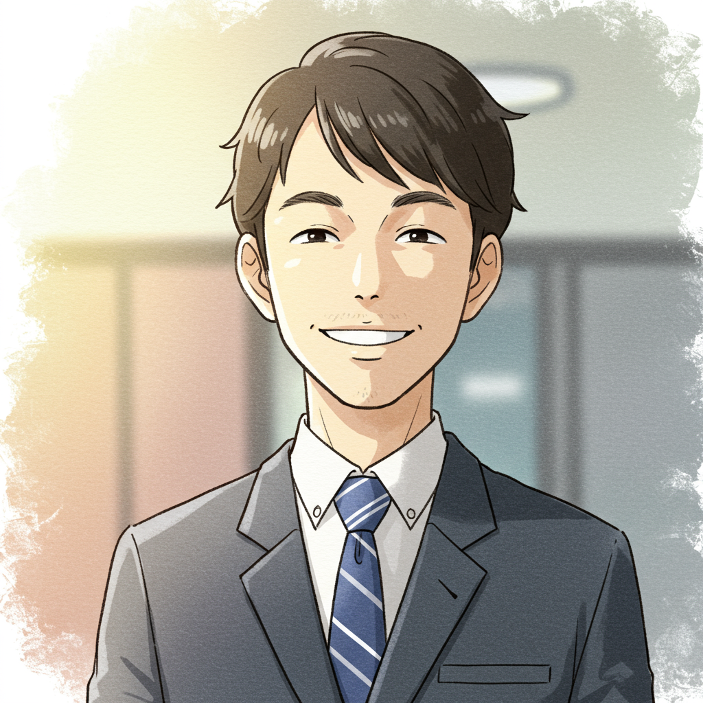 スタッフ4のイラスト