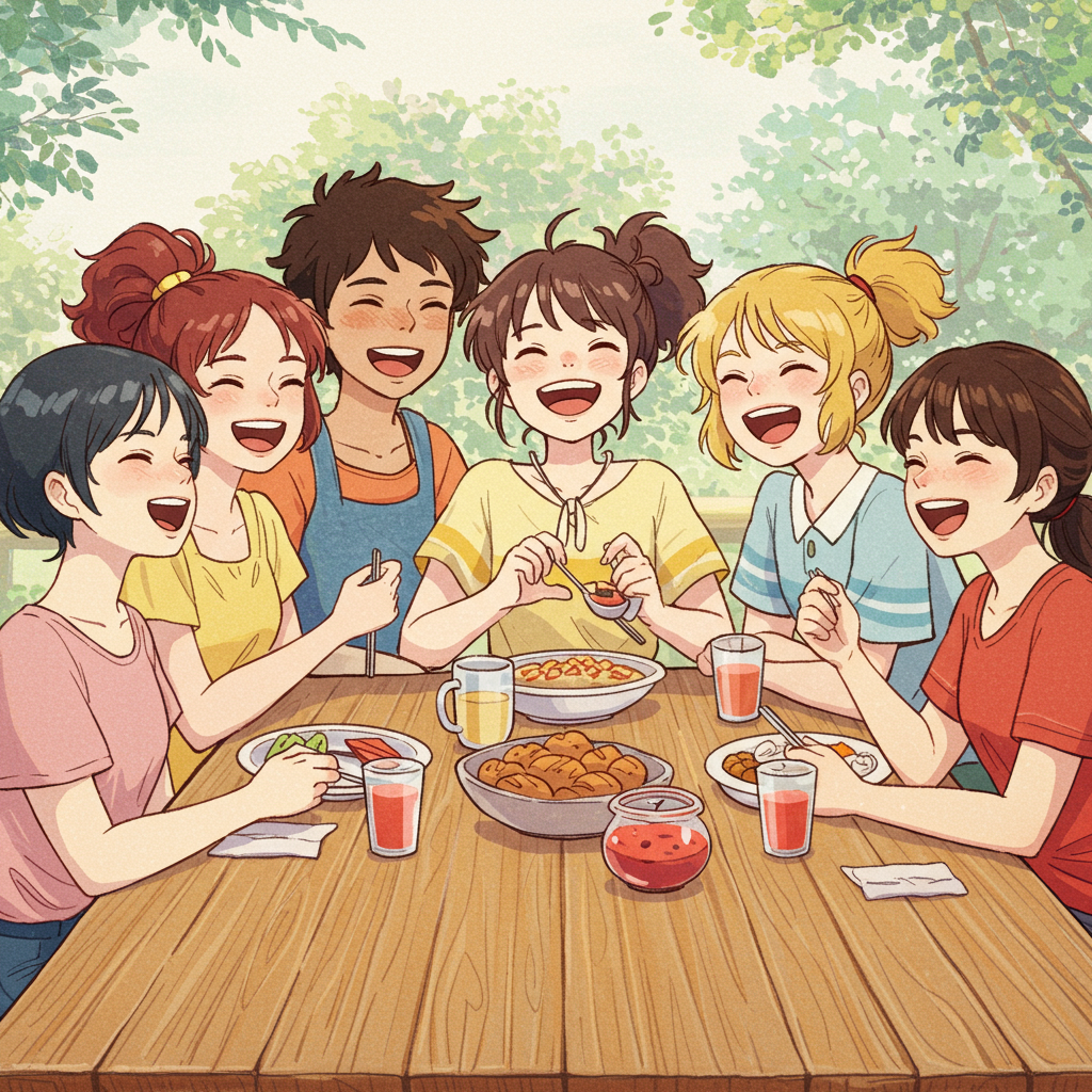 人とのつながりに関するイラスト