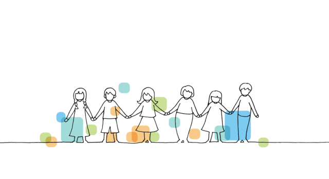 温かい夕日の写真